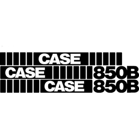 Aftermarket Decal Set CASE850BDECALSET